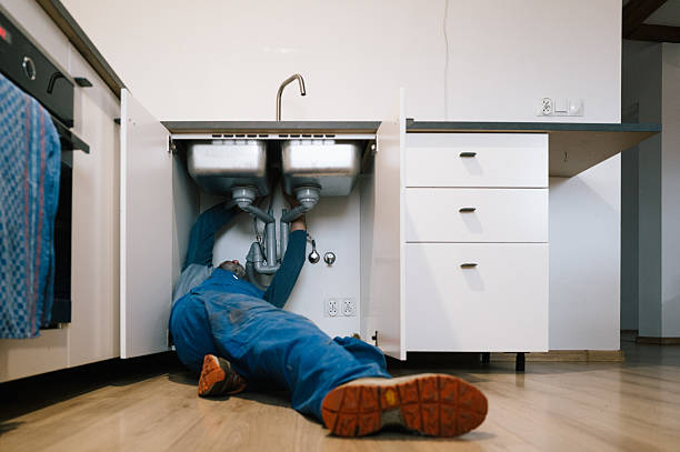 Professional Pipe Repair technician working in Wolcott, CT